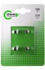 Лампа накаливания, фонарь освещения номерного знака SPAHN GLÜHLAMPEN купить