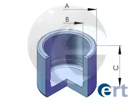 Поршень, корпус скобы тормоза ERT купить