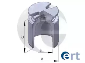 Поршень, корпус скобы тормоза ERT купить