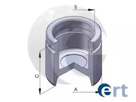 Поршень, корпус скобы тормоза ERT купить