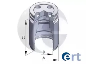 Поршень, корпус скобы тормоза ERT купить