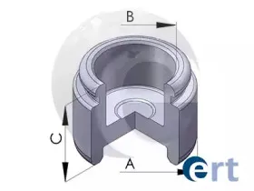 Поршень, корпус скобы тормоза ERT купить