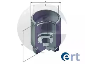 Поршень, корпус скобы тормоза ERT купить