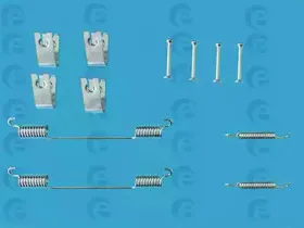 Монтажний к-кт гальмівних колодок ERT купить