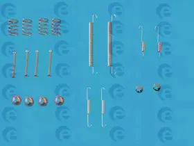 Монтажний к-кт гальмівних колодок ERT купить
