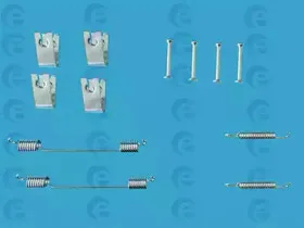 Монтажний к-кт гальмівних колодок ERT купить