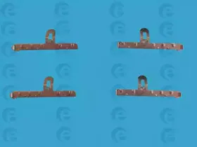 Монтажний к-кт гальмівних колодок ERT купить
