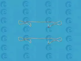 Монтажний к-кт гальмівних колодок ERT купить