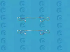 Монтажний к-кт гальмівних колодок ERT купить