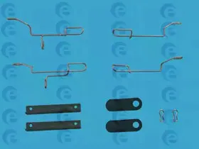 Монтажний к-кт гальмівних колодок ERT купить