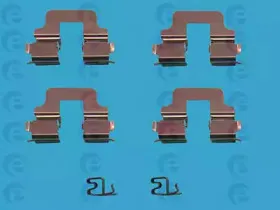 Монтажний к-кт гальмівних колодок ERT купить