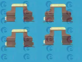 Монтажний к-кт гальмівних колодок ERT купить