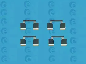 Комплектующие, колодки дискового тормоза ERT купить