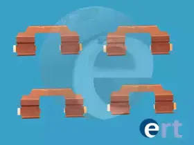 Монтажний к-кт гальмівних колодок ERT купить