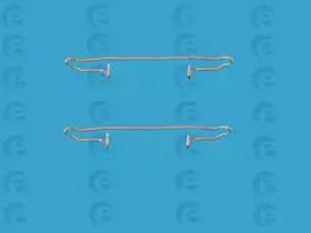 Комплектующие, колодки дискового тормоза ERT купить