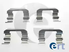 Монтажний к-кт гальмівних колодок ERT купить