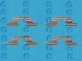 Комплектующие, колодки дискового тормоза ERT купить