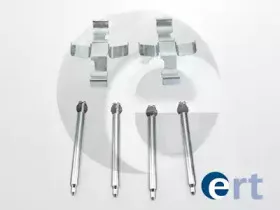 Комплектующие, колодки дискового тормоза ERT купить