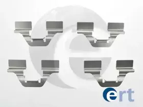 Комплектующие, колодки дискового тормоза ERT купить