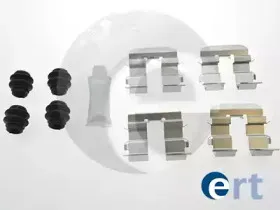 Комплектующие, колодки дискового тормоза ERT купить