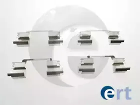 Комплектующие, колодки дискового тормоза ERT купить