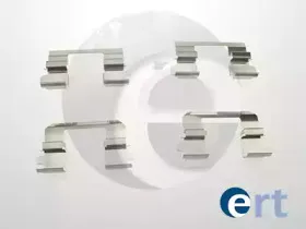 Монтажний к-кт гальмівних колодок ERT купить