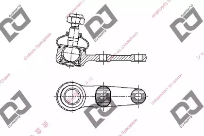 Несущий / направляющий шарнир DJ PARTS купить