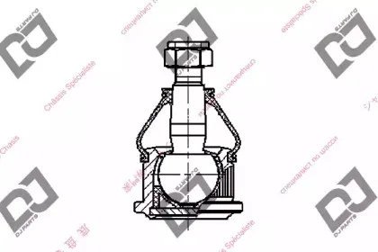 Несущий / направляющий шарнир DJ PARTS купить