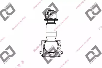 Несущий / направляющий шарнир DJ PARTS купить