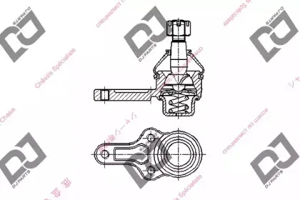 Несущий / направляющий шарнир DJ PARTS купить
