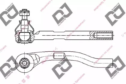 Наконечник поперечной рулевой тяги DJ PARTS купить