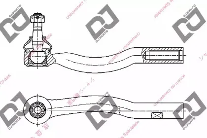 Наконечник поперечной рулевой тяги DJ PARTS купить