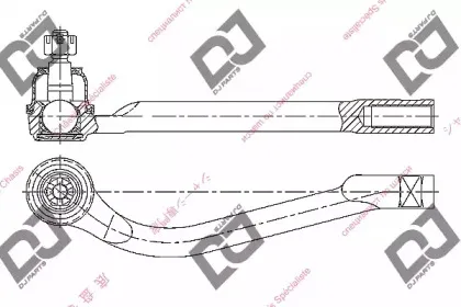 Наконечник поперечной рулевой тяги DJ PARTS купить
