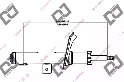Амортизатор DJ PARTS купить