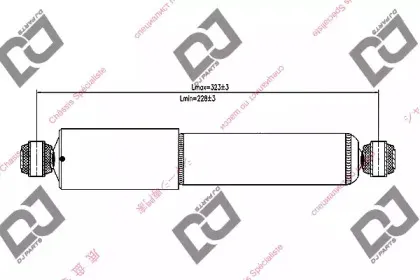 Амортизатор DJ PARTS купить
