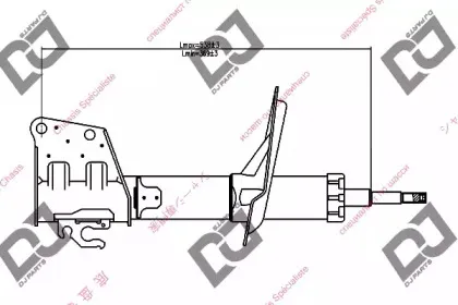 Амортизатор DJ PARTS купить