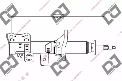 Амортизатор DJ PARTS купить