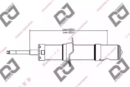 Амортизатор DJ PARTS купить