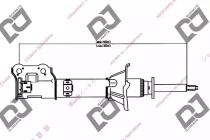 Амортизатор DJ PARTS купить