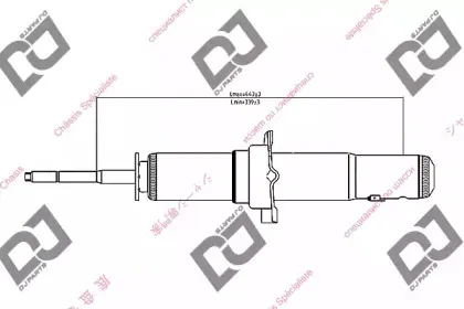 Амортизатор DJ PARTS купить