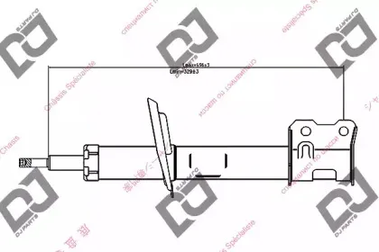 Амортизатор DJ PARTS купить