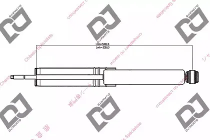 Амортизатор DJ PARTS купить