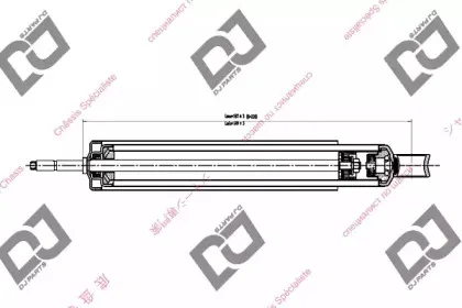 Амортизатор DJ PARTS купить