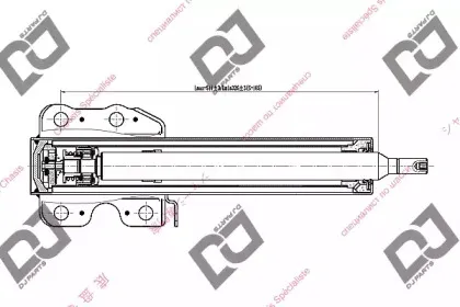 Амортизатор DJ PARTS купить