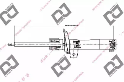 Амортизатор DJ PARTS купить