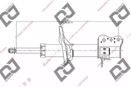 Амортизатор DJ PARTS купить