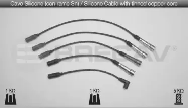 Комплект проводов зажигания BRECAV купить