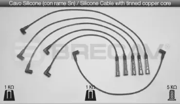 Комплект проводов зажигания BRECAV купить