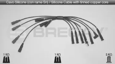 Комплект проводов зажигания BRECAV купить