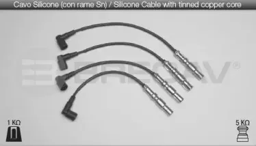 Комплект проводов зажигания BRECAV купить